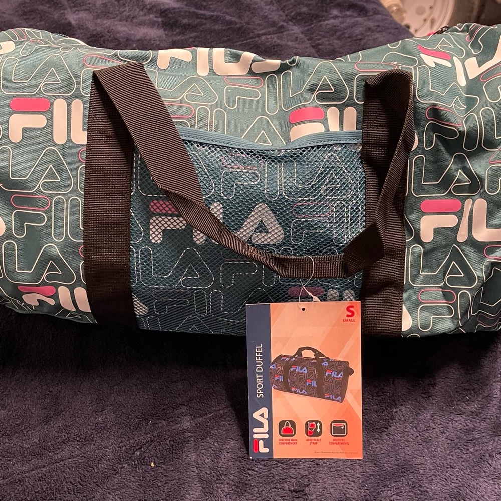 FILA Green Sport Duffel Bag